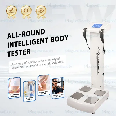 Hot Selling Full Body Analyzer Body Composition Tester Weight Analysis Muscle Analysis 3D Measure Body Fat Measurement