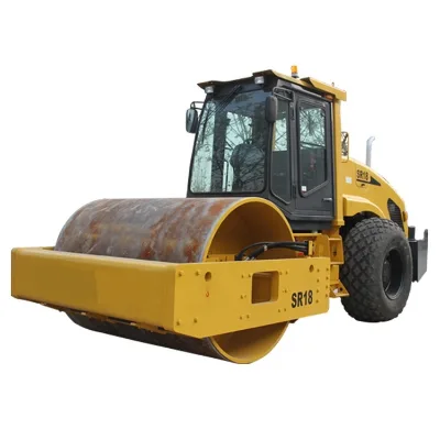 SR18M-2 18Ton SR18 Sheep Foot Drum Vibratory Roller for Clay Subgrade Compaction