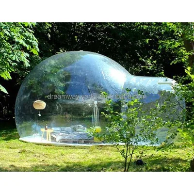 Best PVC Inflatable Transparent Bubble Tent, High Quality Inflatable clear Dome Tent