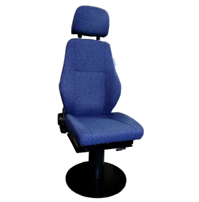 Low Profile 360 Degree Marine Captain Seat Ship Seats Driver Seats with Swivel Base