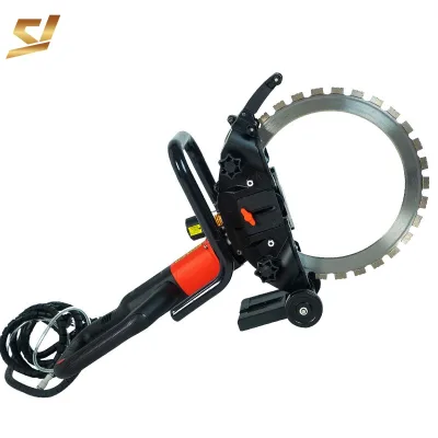 Electric Wall Chase Ring Saw Hand Held Concrete Cement Wall Cut Off Water Pipe Dig Machine