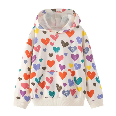 Color Customization Acceptable Autumn Pullover Casual Cute Girls Hoodies Sweatshirts