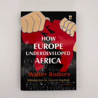 Hot Selling Walter Rodney Novel Book Europe Underdeveloped Africa Perfect Binding Printed on Art Paper Book Printing