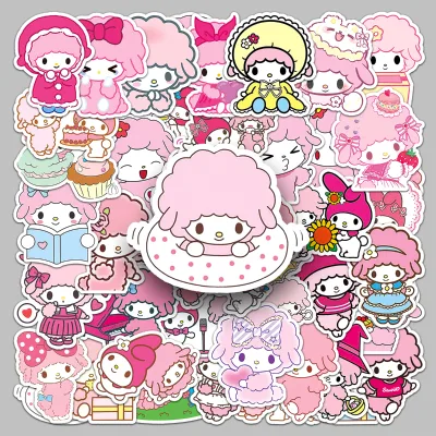 50PCS Factory Direct Sales Cute Cute Custom Cartoon Piano Stickers for Pen Holder & Children's Toys