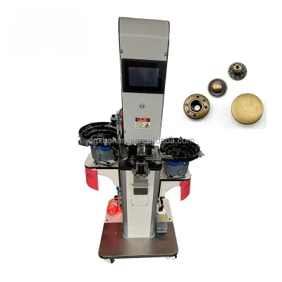Best Snap Fastener Attaching Machine for Clothing Clothes Button Stitching Machinery Button Press Attaching Machine