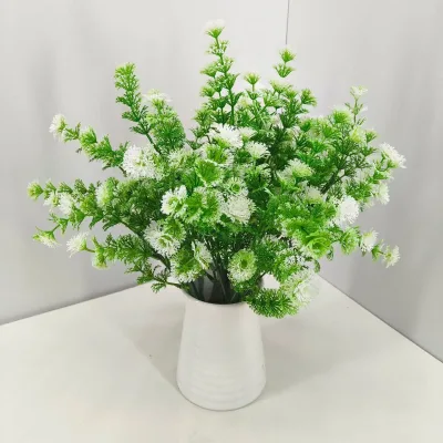 High Quality Artificial Green Plastic Plants Direct Factory Supply for Indoor Outdoor Spaces for Wedding Thanksgiving Occasions