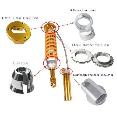 Professional Custom Aluminum Shock Absorber, Motorcycle Shock Absorber