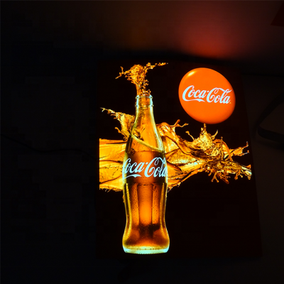 Original Manufacture Supply EL Cold Light Source Advertise Box Advertisement Panel Advertising App Control or Program Control