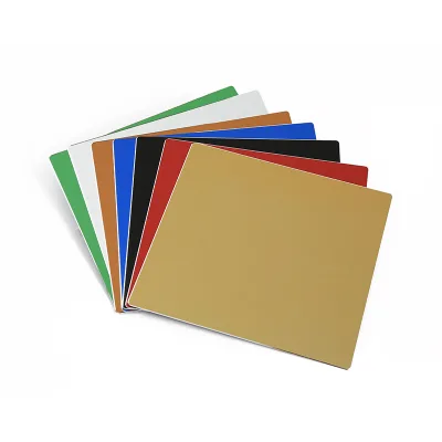 Custom Metal Aluminum coaster Metal bar Coasters Anodized Aluminium Drink Coasters