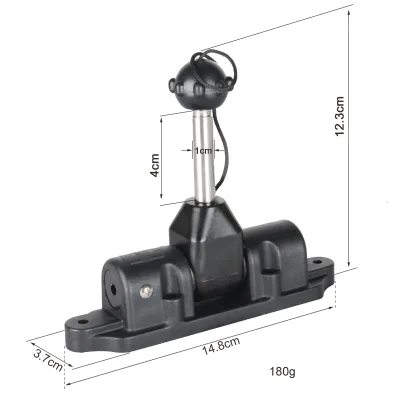 All Direction Aluminium Paddle Oar Lock Holder Fixer System Mount Inflatable Boat Wooden Plastic Boat Dinghy Raft