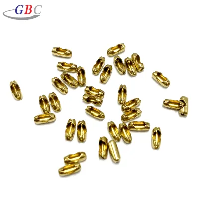 High Quality Metal Brass Beaded Chain Connector for Jewelry and Garment Accessories