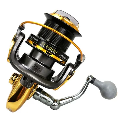 Yumoshi Oem High Quality Metal Spool 9000 10000 11000 Carp Trolling Big Game Long Cast Surf Saltwater Spinning Fishing Reel