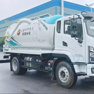 New Energy Electric Septic Tank Sewage Cleaning Truck Sanitation Vehicle