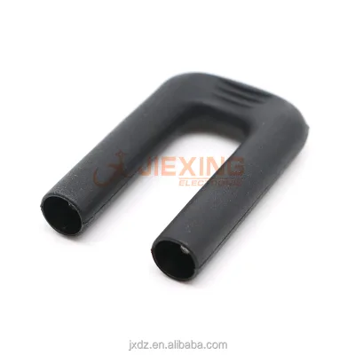 Sheathed 4mm banana plug shorted plug 19mm pitch Jumper multimeter calibration plug U type short circuit