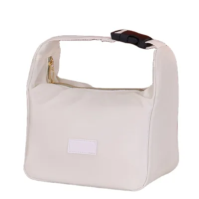 Wholesale Fashionable Peva Film Portable Meal Bag Multi-Layer Waterproof Insulation Buckle for Office Workers Students' Fresh