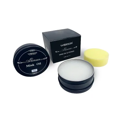 Professional Leather Conditioner Furniture Care Leather Waterproof Paste Mink Oil  for Leather Boots