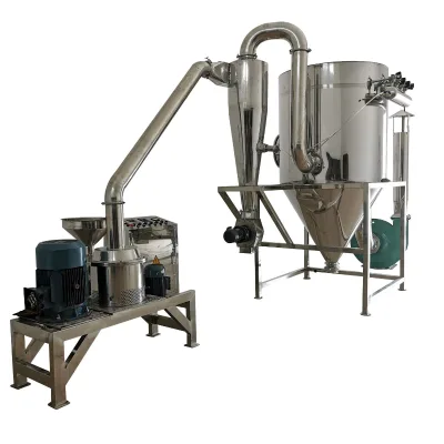Ultra-Fine Automatic Grinder Pulverizer New Condition for Food Processing in Manufacturing Plants and Farms
