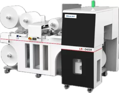 Guangzhou Jukai Intelligent Label Machine LB-C4235 Digital Printing and Cutting Roll-Roll Unit Toner Cartridges Product