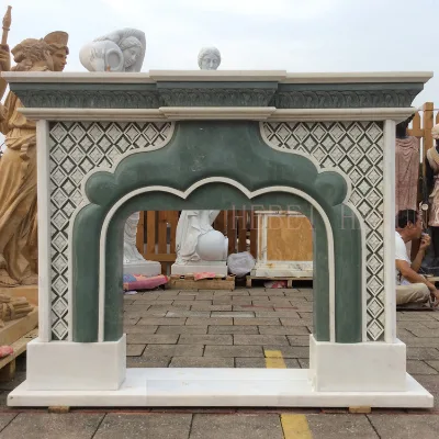 Indoor Modern Decorative China Marble Fireplace