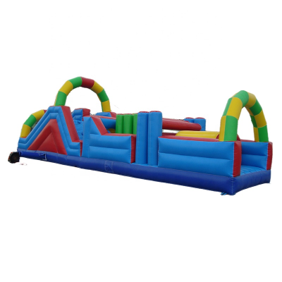 2022 New Inflatable Bouncy Castle Race Obstacle Course Moonwalks Bouncer