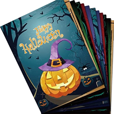 Halloween Greeting Card Message Blessing Card Christmas Cards
