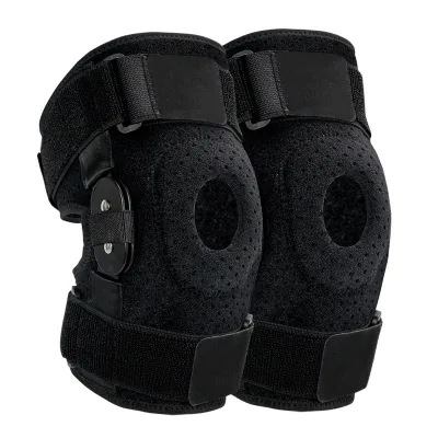 Oem Adjustable Hinged OA Rom Neoprene Knee Brace Support Orthopedic Hinge Knee Brace for Medical Knee Support
