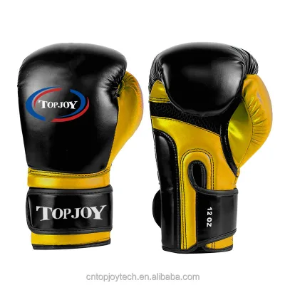 HotSelling 16oz Adult Custom Logo Premium PU Leather Padding PowerProtect Training Sparring MuayThai Custom Boxing Gloves