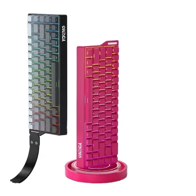 High-Precision Magnetic Keyboard LDON Mide68 68-Key PBT Double-Shot RGB 8K Polling 0.125ms Ultra-Low Latency Gaming