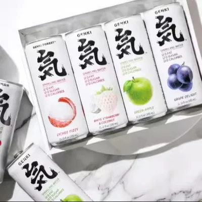Hot-sellingChinese Yuanqi Forest Sparklingwater 0sugar 0fat 0calories 330mlcannedfruit DrinkOrange-flavored Sodaflavortea