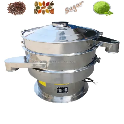 DZJX Ce 5-Layer Rotary Vibrating Sieve Shaker Machine for Rapeseed Agricultural Animal Feed Cassava Garri Compound Curry Powder