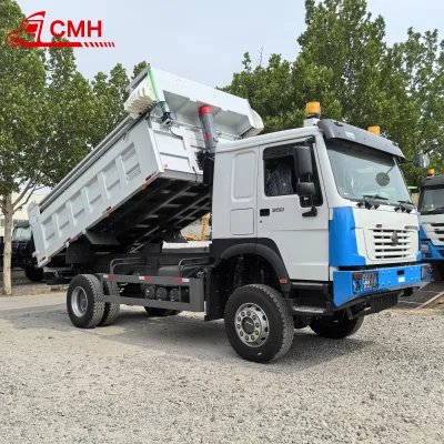 Euro III Emission HOWO Tipper with Remote-Controlled Tarpaulin for Quick Loading