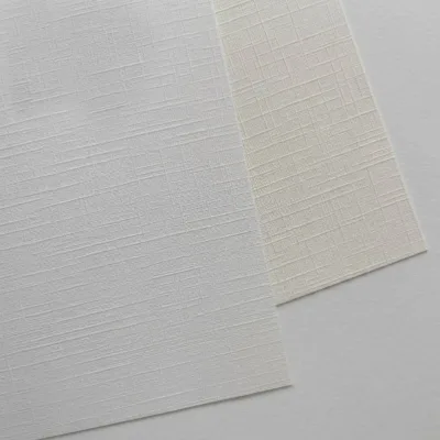 Custom logo Labels Matte Rough Textured Linen A4 Adhesive Paper Sticker Sheets for Perfume