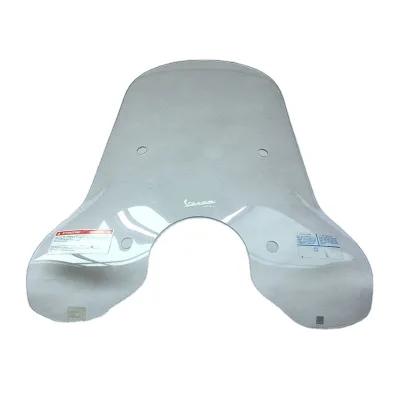 Custom Heat Bending Motorcycle Plastic Windshields Clear PC Windshields Custom Windscreen