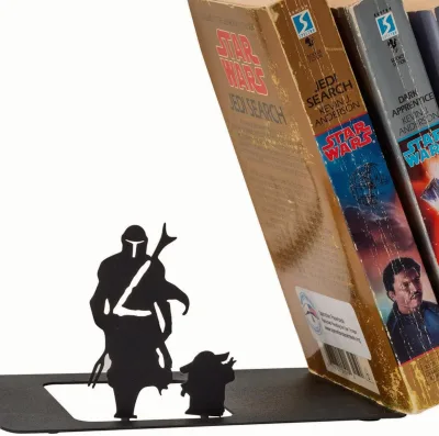 Free Sample Custom Logo Elephant Buddha Bookend Cute Modern Metal Handicraft Poodle Bookends Made of Metal