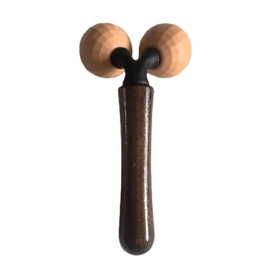 New Products Face Lift Tool Wood V-shaped Guasha Beauty Firming Slim Double Chin Cosmetic Gua Sha Massage 3D Facial Roller