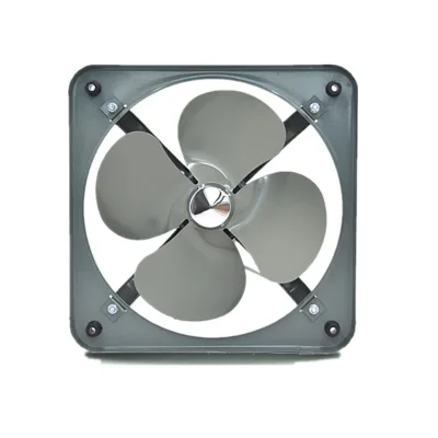 12 Inch High-Speed Industrial Axial Wall Exhaust Fan Metal Blade Electric Air Extractor for Kitchen/Bathroom OEM Customizable