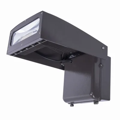 Waterproof Aluminum Housing Entry Ways Rotatable Adjustable Angle Cutoff LED Traverse Wallpack Light 5 Years Warranty 2700-6500K