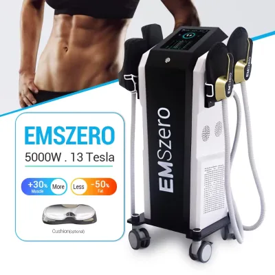 4 Handles Rf Emszero Big Screen Ems Rf Sculpting Machine Vertical Home Ems Slimming Sculpting Machine Ems Zero Sculpting Machine