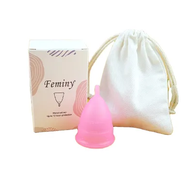 Factory Direct Reusable Period Cup CE MDSAP Feminine Hygiene Overnight Medical Grade Silicone Menstrual Cup
