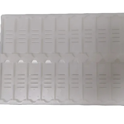 JUSTOP White Plastic ABS 20-Piece Microscope Slide Tray with Without Lid for Lab Research