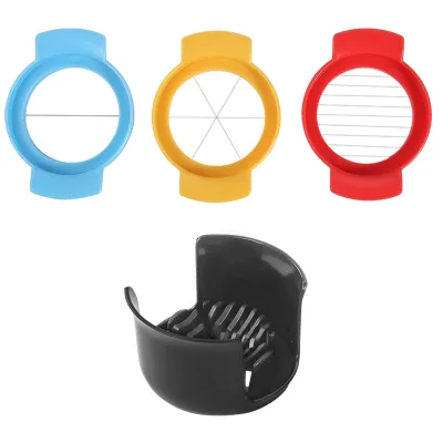 Cross-border Multi-functional Egg Slicer Kitchen Three-in-one Product for Slicing Preserved Eggs and Eggs
