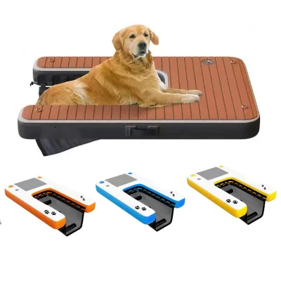 Dog Ladder Water Entertainment EVA Anti slip Mat Yacht Inflatable Combination Surfing Board Pet Water Climbing Mat