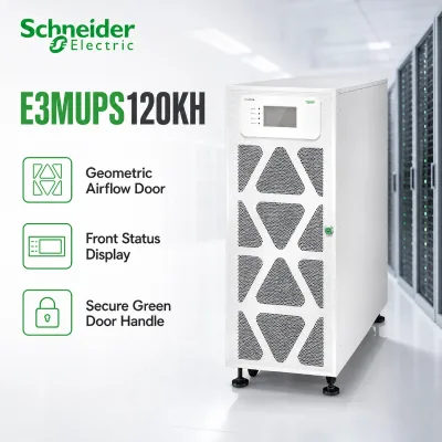 Schneider UPS Easy Series 120KW Three Phase Standby Data Center Backup High-End Intelligent E3MUPS120KH
