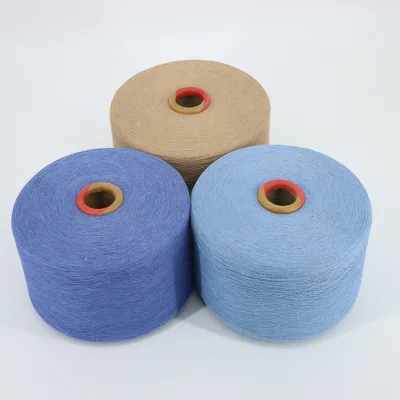 Nm34s Knitting Recycled Cotton Cheap Colors Sock Yarn
