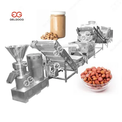 Full Groundnut Butter Machine Whole Line Plant Longer Cheap Peanut Butter Making Machine for Tiger Nut