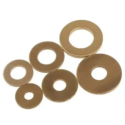 Brass M8/M10/M14/M16/M18/M20/M24/M27/M30/M36 Custom Made Flat Lock Washer with Good Material Flat Washer