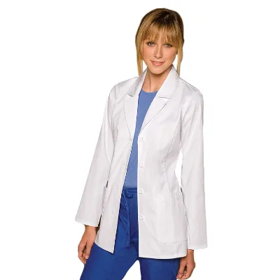 Fine Material White Coat Scrubs