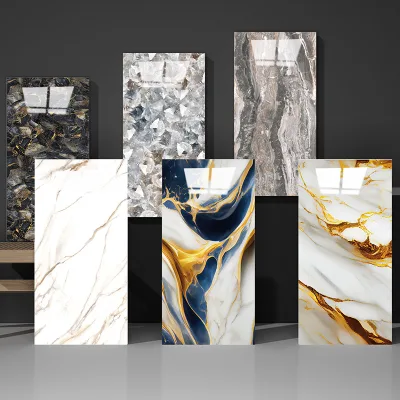 Marble Tile Wall Sticker Waterproof Thickened Living Room Background XPE Board Toilet Bathroom Sticker Kitchen Thick 2.5mm