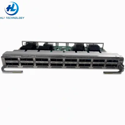 CE98-D32CQ 32x100G QSFP28 High Density Line Card 40G Compatible Data Center Switch Module for Cloud Core Network