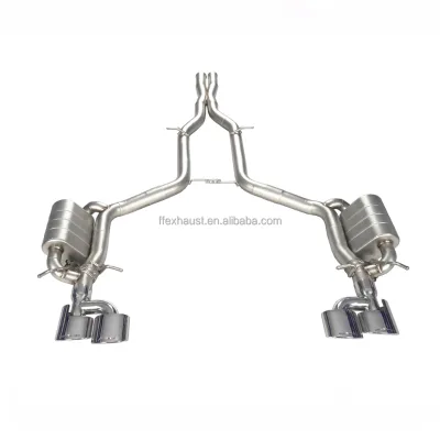 Customized Stainless Steel 304 Catback Exhaust for Mercedes Benz C63 W204 V8